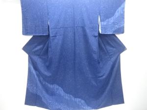 のり散らしに幾何学模様訪問着